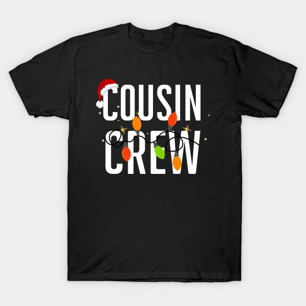 Christmas Cousin Crew Santa Hat Men Women Kids T-Shirt by click2print